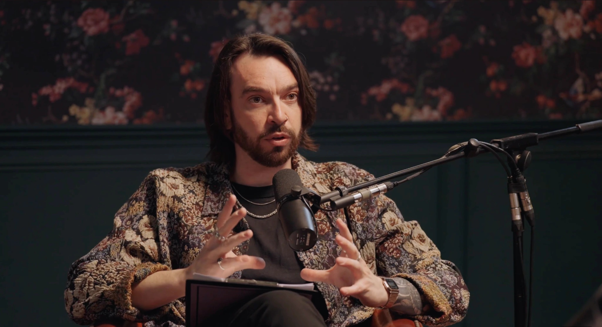 Jonas Philippe au micro du podcast